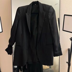 Express Pinstriped Blazer